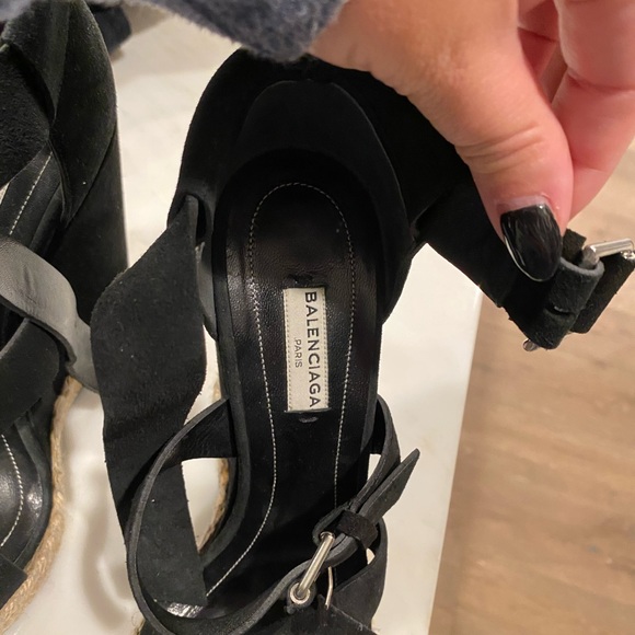 100% authentic Balenciaga wedges . Size 39 - Picture 3 of 4